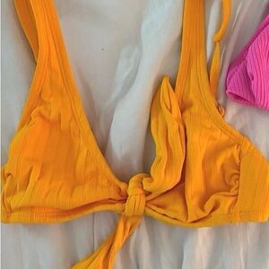 Target Yellow Bikini Top